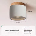Lámpara de techo Suna de estilo nórdico, encendida creando luz cálida