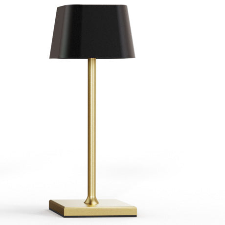 Lámpara de mesa Iris LED recargable, ambiente cálido de noche