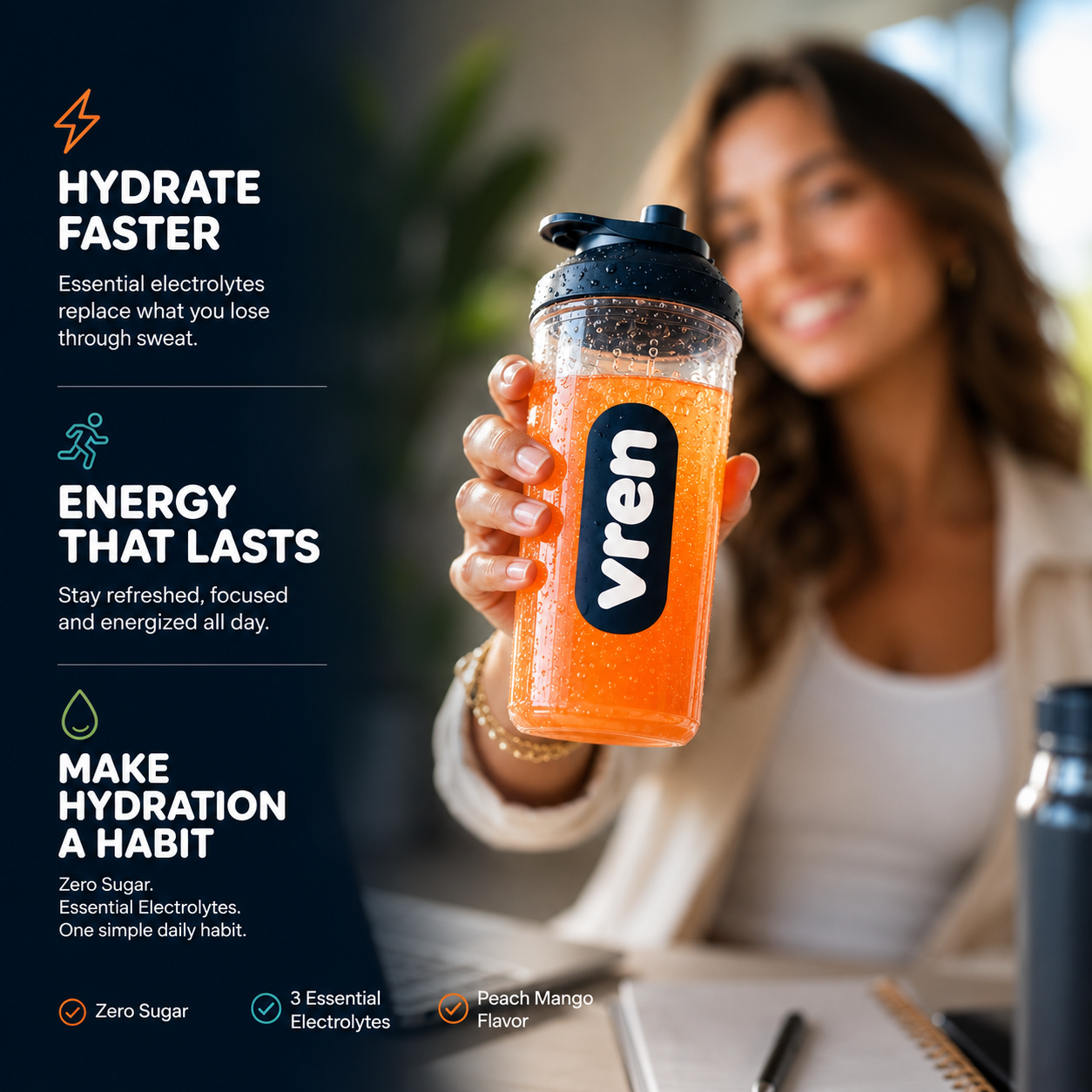 VREN Peach Mango Hydration