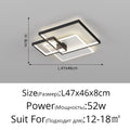Lámpara de techo Eos de metal minimalista, detalle del acabado