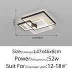 Lámpara de techo Eos de metal minimalista, detalle del acabado