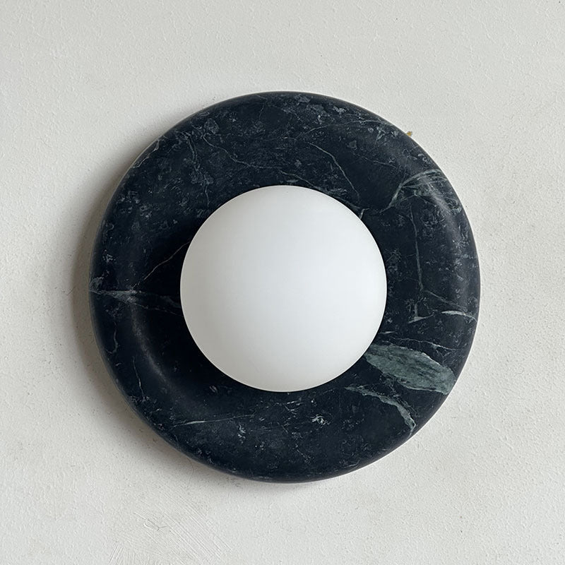 Aplique de pared Carrara de mármol natural, vista de conjunto